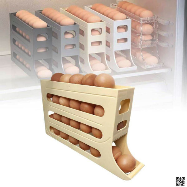 4 Layer Rolling Egg Dispenser