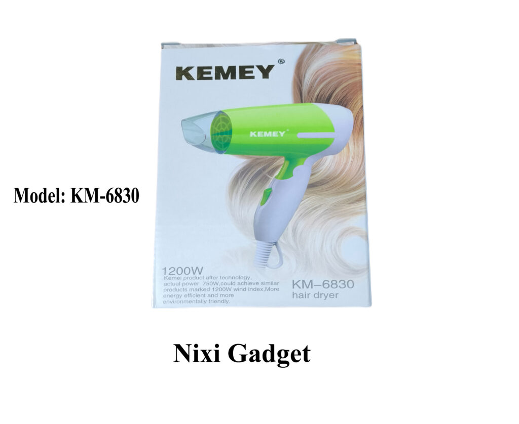 Hair dryer for women. , Kemey Model: KM-6830